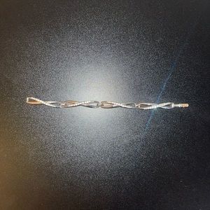 Swarovski Infinity Crystal Link Bracelet vintage
